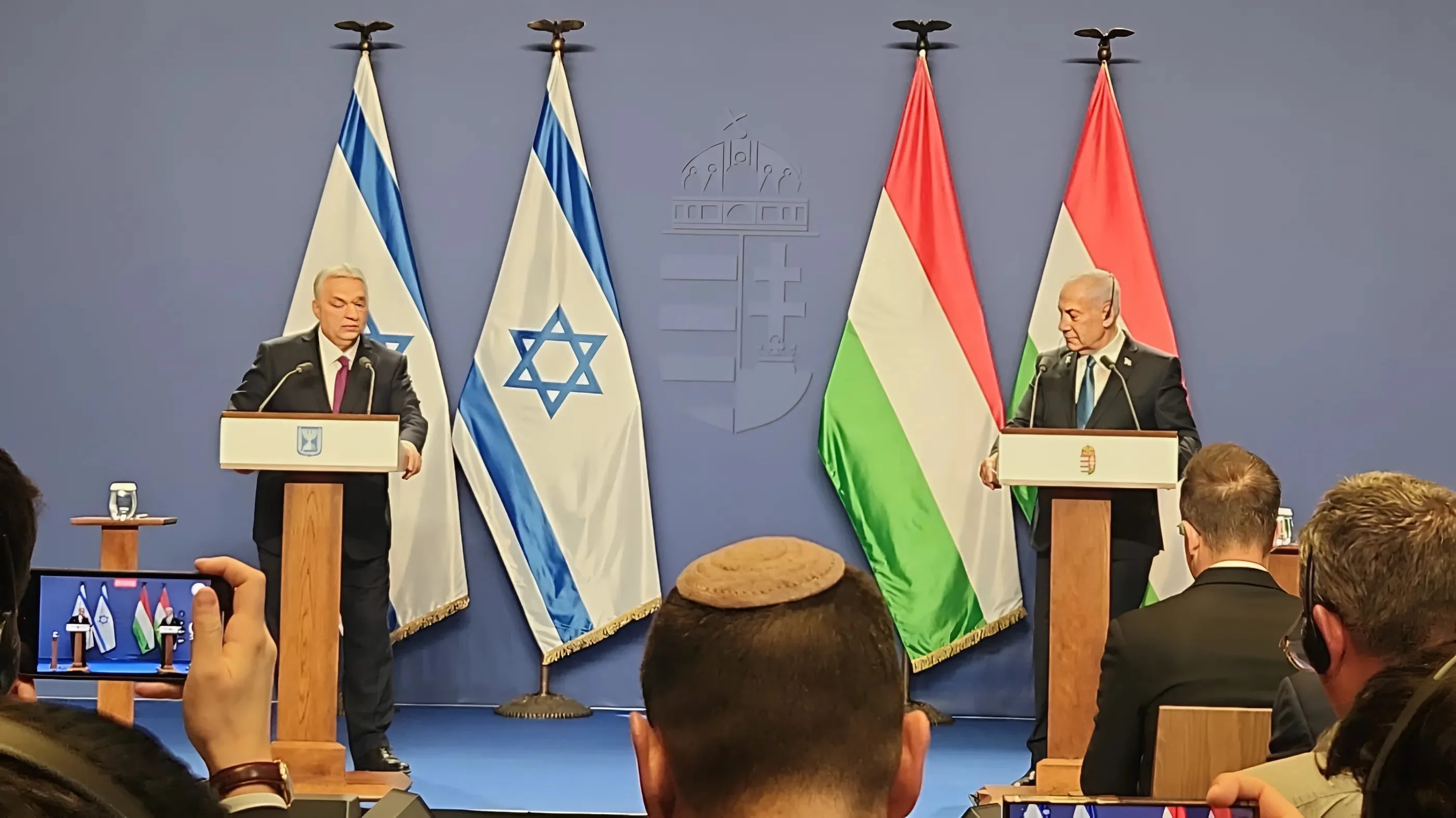 הקהילה היהודית בהונגריה מברכת את נתניהו: "צדק לנרצחי השואה" הקהילה היהודית בהונגריה מברכת את נתניהו: "צדק לנרצחי השואה"