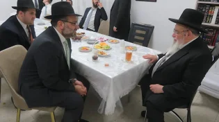 הקבלת פני רבו: הרב יהונתן ענבה במפגש חגיגי עם מרן ראש ישיבת "מאור התורה" הגאון רבי אברהם סלים שליט"א