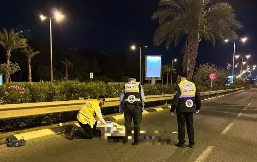 חיפה: הולך רגל כבן 60 נהרג לאחר שנפגע מרכב בזמן שחצה את הכביש חיפה: הולך רגל כבן 60 נהרג לאחר שנפגע מרכב בזמן שחצה את הכביש