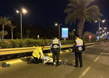 חיפה: הולך רגל כבן 60 נהרג לאחר שנפגע מרכב בזמן שחצה את הכביש