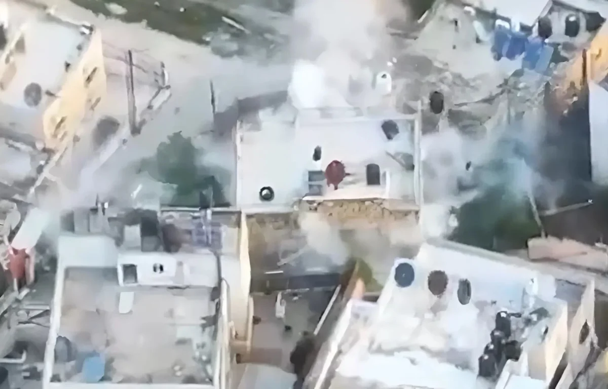 כוחות הביטחון הרסו את בית המחבל שרצח את סרן אריאל טופז הי״ד