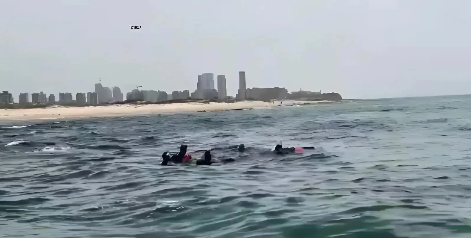 התפתחות דרמטית בחיפושים: נמצאו שרידים בזירת תקיפת הכריש בחדרה התפתחות דרמטית בחיפושים: נמצאו שרידים בזירת תקיפת הכריש בחדרה