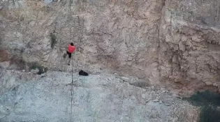 מדבר יהודה: גולש צוקים חולץ מצוק בגובה 20 מטר
