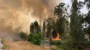 האש מתפשטת: כביש 38 נסגר - יישובים פונו, כוחות כיבוי נלחמים בלהבות