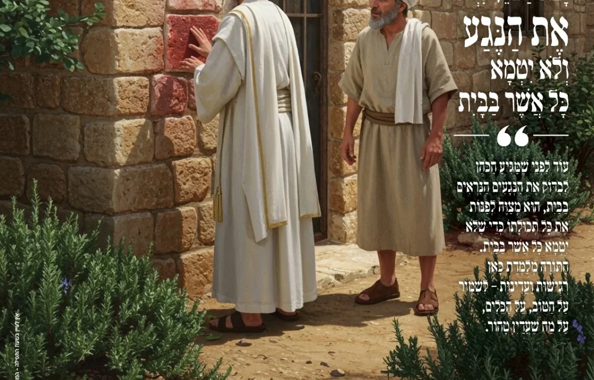 מגזין "מאירים את השבת" - פרשת תזריע-מצורע מגזין "מאירים את השבת" - פרשת תזריע-מצורע