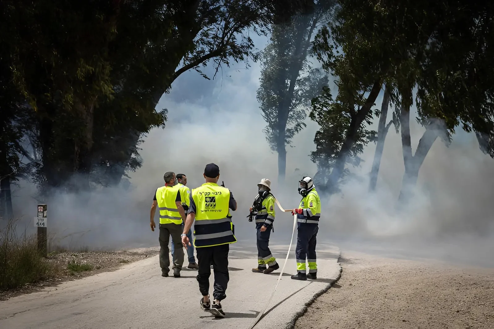שריפות גם בצפון הארץ: כוחות כיבוי גדולים בגבעת עוז, בית שאן ועפולה