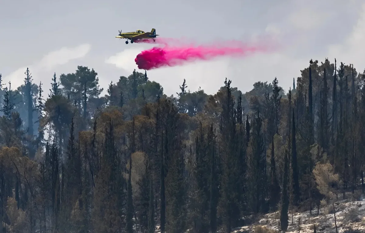 בצל טרור ההצתות: מבצע אזרחי לחלוקת ציוד כיבוי ביהודה ושומרון