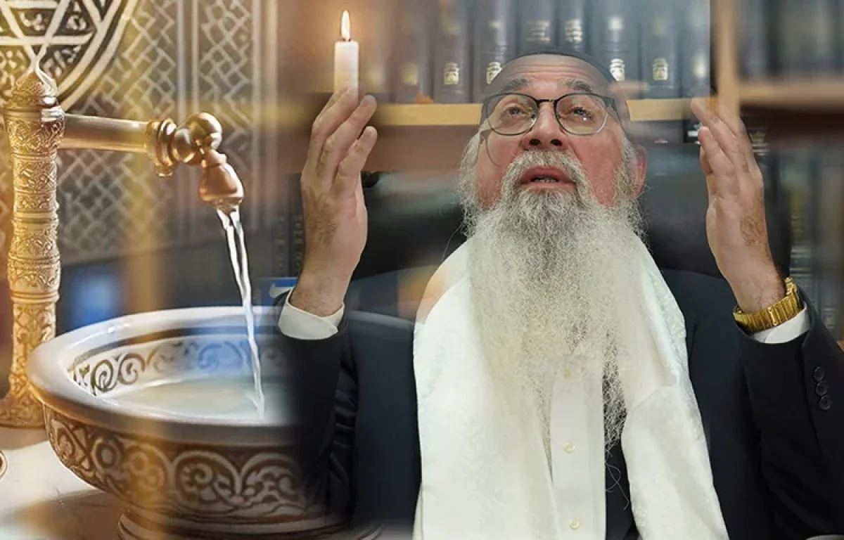 הרב יוסף ביטון מזהיר: "מי שלא נוטל ידיים בבוקר – פותח פתח לכוחות הטומאה"