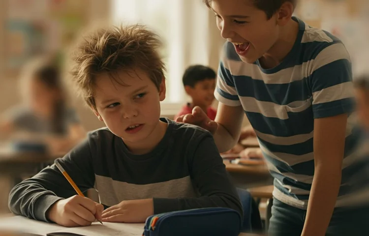 לא אשם! כך תתמודד עם חבר שמפריע לך בשיעור