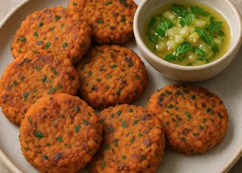 קציצות בטטה ועדשים שלא צריך לטגן – וכולן מתחסלות תוך דקות