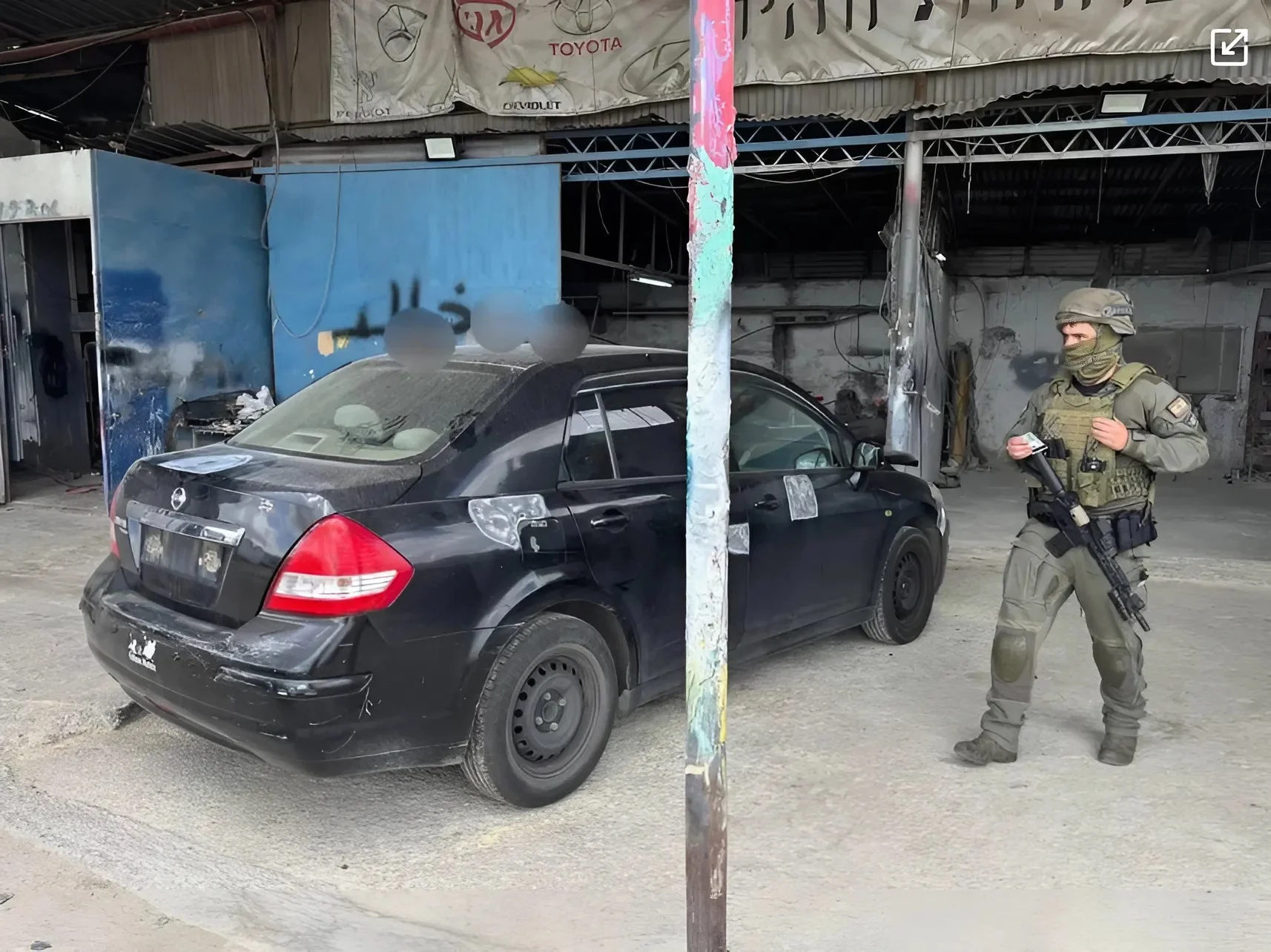 המשטרה פתחה בחקירה נגד נהגים שתיקנו את רכבם בשטחי הרשות הפלסטינית