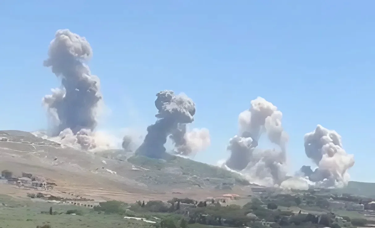 צה"ל השמיד את מתחם מערך האש וההגנה של חזבאללה צה"ל השמיד את מתחם מערך האש וההגנה של חזבאללה