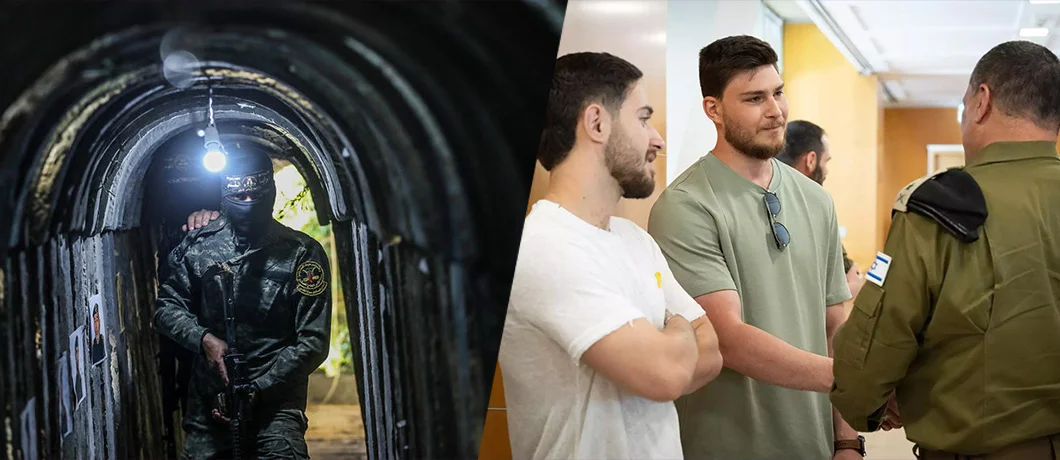 שיחת הרמטכ"ל עם שורדי השבי חושפת: חמאס לא עצר את חפירת המנהרות התת־קרקעיות