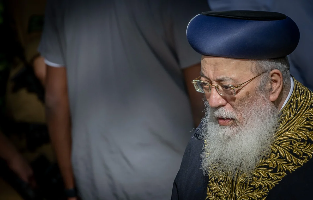 "להיזהר מחילולי שבת ומסכנת חיים": הראשון לציון מזהיר מהסכנות בהילולת הרשב"י