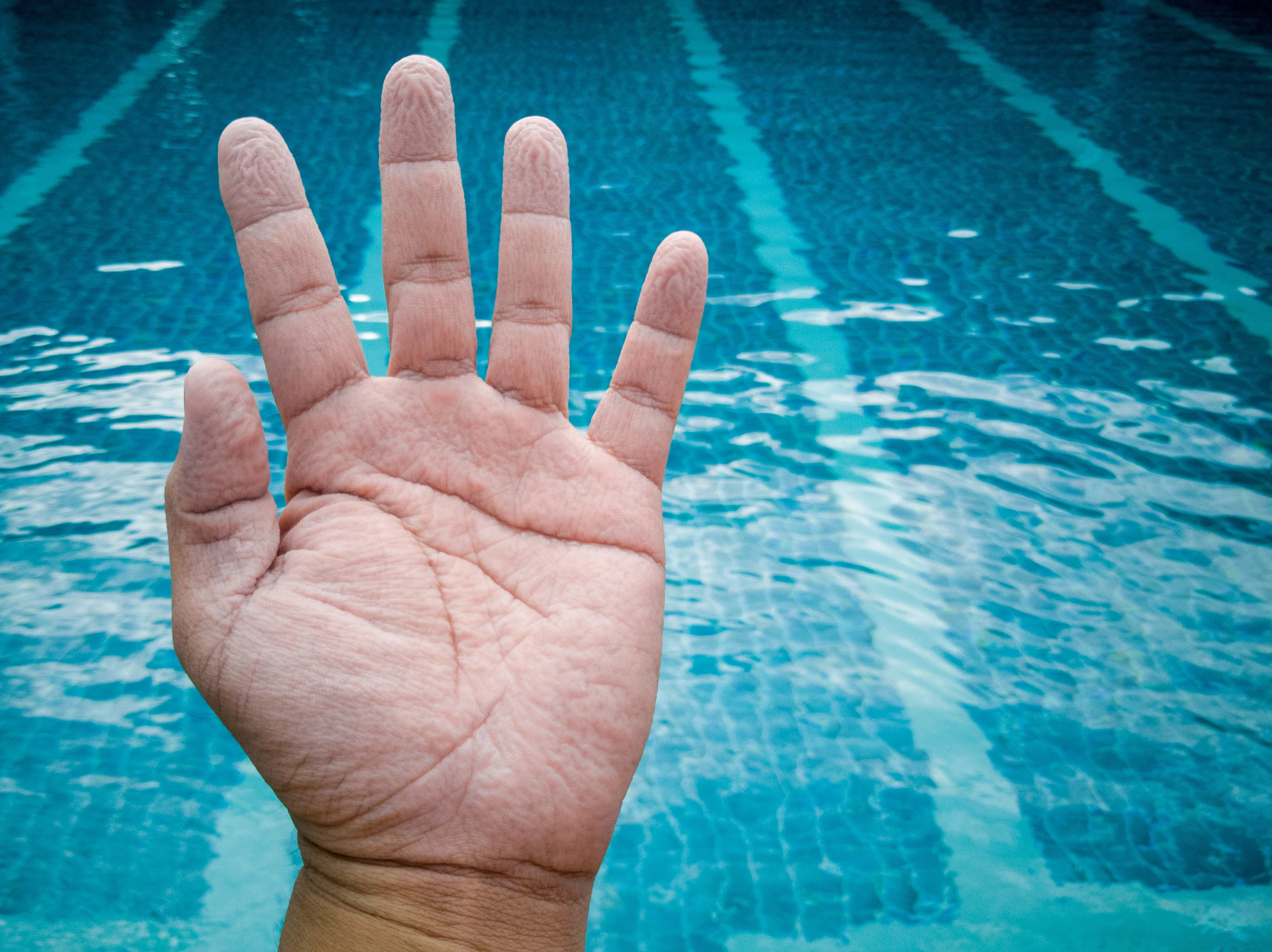 למה באמת העור מתקמט במים? זה לא מה שחשבתם – והמשמעות מפתיעה במיוחד