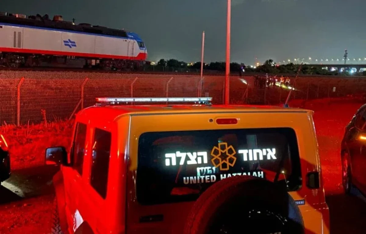 הלילה: הולך רגל חצה מסילת רכבת בעכו ונהרג במקום הלילה: הולך רגל חצה מסילת רכבת בעכו ונהרג במקום
