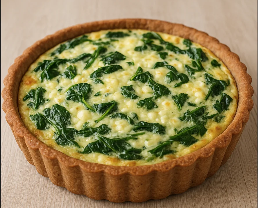 לא תאמינו כמה קל להכין את הפאי המושלם לשבועות – עם בצק כוסמין, גבינות נמסות ועלי תרד רעננים!