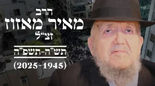 "איך אפשר שלא לבכות?" - 30 יום ללא מרן הרב מאיר מאזוז זצ"ל 
