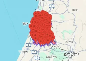 ירי לילי לעבר ישראל &ndash; מערכת חץ 3 יירטה טיל שנורה מתימן