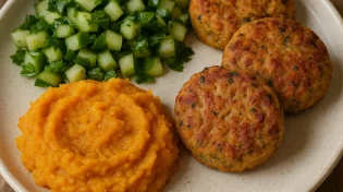 מה אוכלים היום? קציצות טונה עם פירה בטטה - ארוחת עצלנים ב-30 דקות