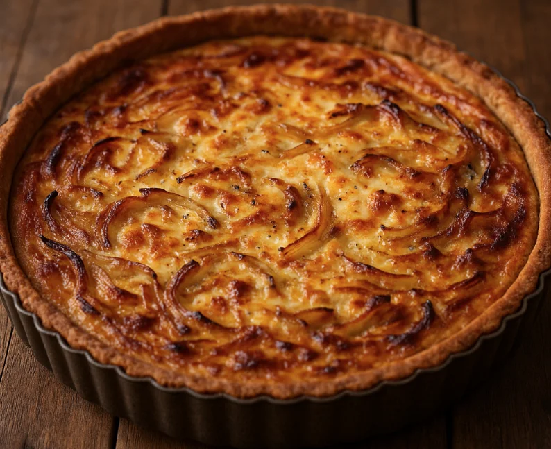 קיש הבצל שיגרום לכם לשכוח מפיצה: מתכון קל, מרשים ומלא טעם