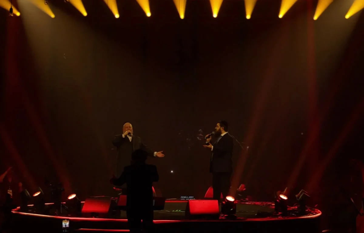 בני פרידמן ויצחק מאיר הלפגוט - קרליבך