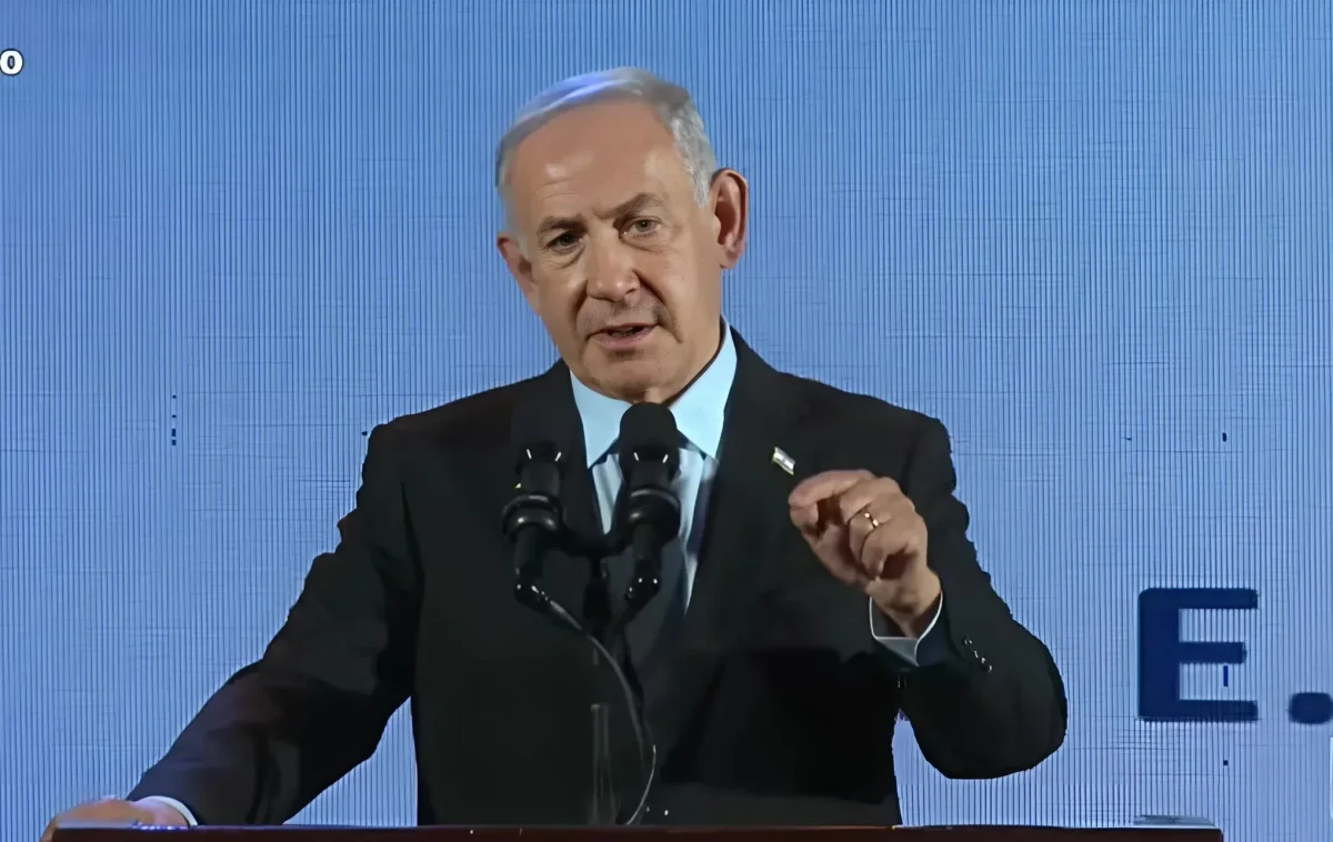 נתניהו בכנס נגד אנטישמיות: "חמאס בעזה - נשאר כמו דג בלי מים" נתניהו בכנס נגד אנטישמיות: "חמאס בעזה - נשאר כמו דג בלי מים"