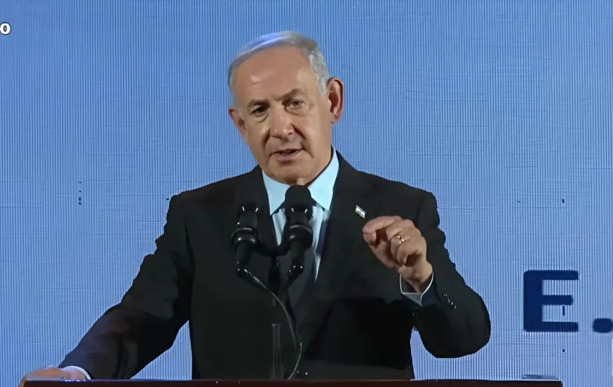נתניהו בכנס נגד אנטישמיות: "חמאס בעזה - נשאר כמו דג בלי מים" נתניהו בכנס נגד אנטישמיות: "חמאס בעזה - נשאר כמו דג בלי מים"