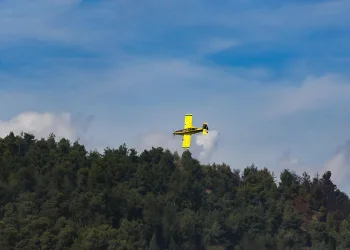 חיפה: מטוסי כיבוי הוזנקו בעקבות שריפה שפרצה, כוחות בשטח להגנה על שכונות