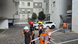 ללא נפגעים: בולען נפער בחניית בניין ברמת גן