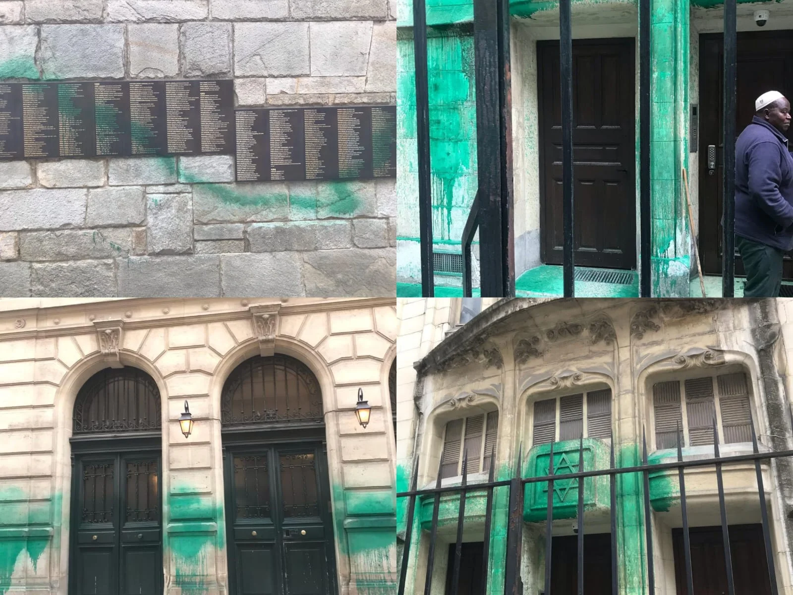 גל אנטישמיות בפריז: מוסדות יהודיים הושחתו בלב הבירה גל אנטישמיות בפריז: מוסדות יהודיים הושחתו בלב הבירה