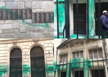 גל אנטישמיות בפריז: מוסדות יהודיים הושחתו בלב הבירה