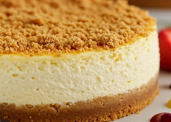 הקינוח שיגנוב את ההצגה בשבועות: עוגת שמנת פירורים מושלמת הקינוח שיגנוב את ההצגה בשבועות: עוגת שמנת פירורים מושלמת