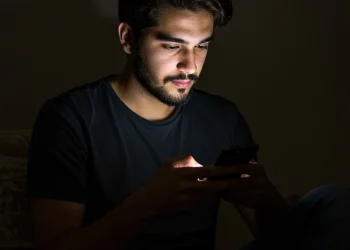 משתמשים בנייד לפני השינה?