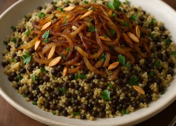  המג&rsquo;דרה הטבעונית שמפתיעה בטעם ומנצחת בערכים תזונתיים