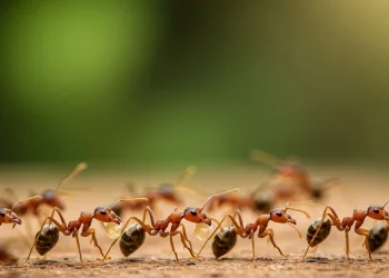 הצבא שמתחת לרגליים: מה אפשר ללמוד מצבא הנמלים?