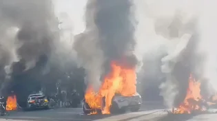 אש, עשן ופחד ברחובות: לוס אנג'לס בוערת בעקבות מחאה אלימה