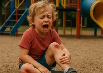 היא זעקה בקול: "אוי, זה הבן שלי!"