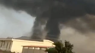 אש בשמיים: כך נראית התקיפה על מתקן הטילים הסודי של איראן