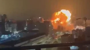 “שומר ישראל לא ינום ולא יישן” - תיעוד מצמרר מהתקפת הטילים האיראנית הלילה