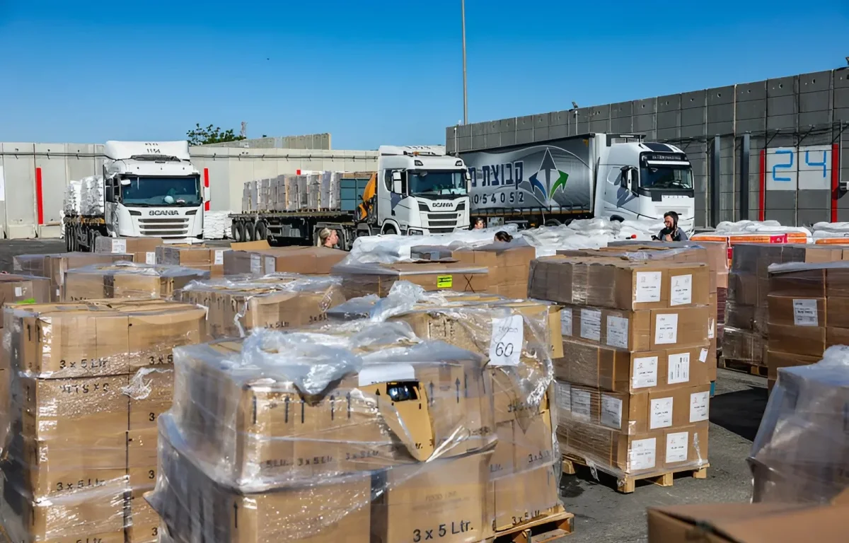 מתחמי חלוקת הסיוע בעזה פועלים לראשונה במקביל בארבעה מוקדים