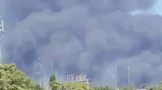 תיעוד ראשון מהפגיעה הקשה באזור תאגיד השידור בטהרן