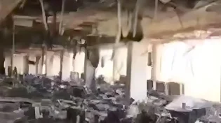 מה שנותר מהאימפריה: תיעוד דרמטי מתוך חורבות הטלוויזיה האיראנית
