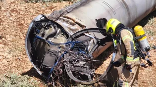עם צוות ייעודי לניטור חומרים מסוכנים: כך הלוחמים נטרלו את שאריות הטיל האיראני בצפון