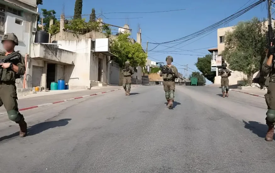 מבצע רחב בשומרון: חמישה גדודים פשטו על שכם, שבעה מבוקשים נעצרו