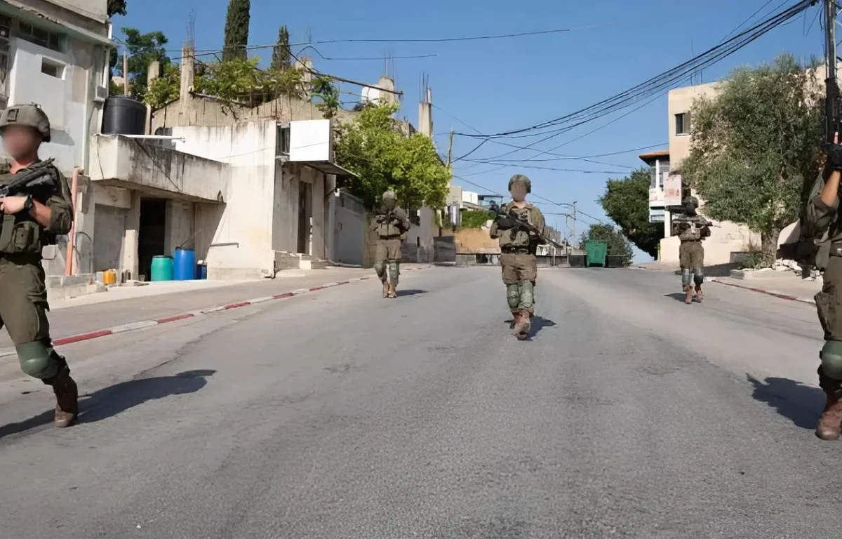 מבצע רחב בשומרון: חמישה גדודים פשטו על שכם, שבעה מבוקשים נעצרו