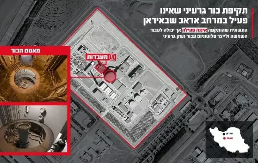 באמצעות 40 מטוסי קרב – הותקף הכור הגרעיני באראכ באמצעות 40 מטוסי קרב – הותקף הכור הגרעיני באראכ