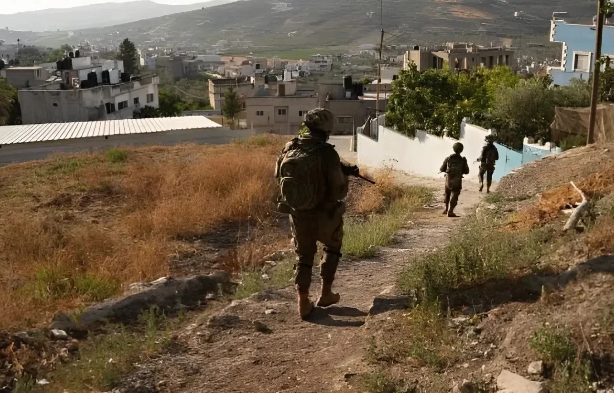 מבצע חומת ברזל: פעילות חטיבת הנח"ל בצפון השומרון