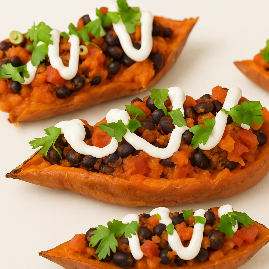 המתכון שהולך לכבוש את השולחן: טאקו בטטה קלויה עם סלסה מרעננת