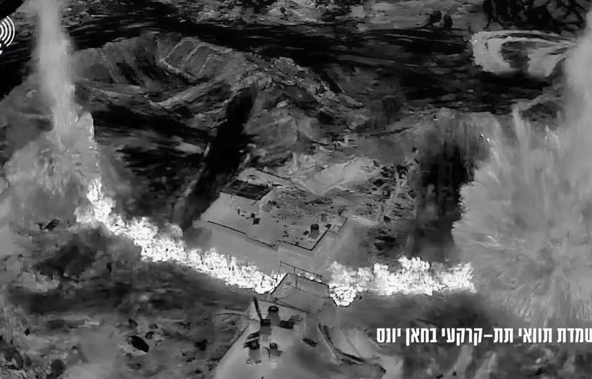 לקראת הכרעת ח'אן יונס: צה"ל השמיד מנהרה עצומה בעיר